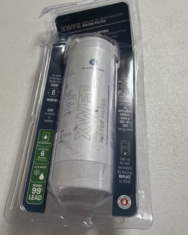 GE Genuine XWFE Refrigerator Water Filter for GE