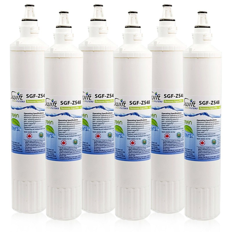 SGF-ZS48 Fits for Sub-Zero 4290510 PRO 48 4204490 Refrigerator Filter (6 Pack)