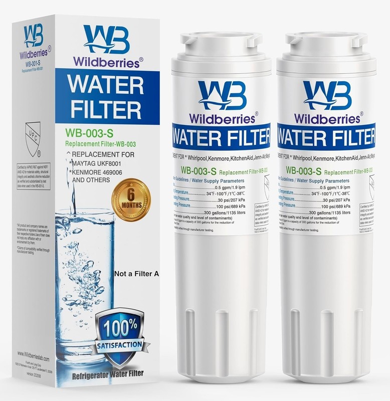 Multi-Layer Water Filter 4 - Enhances Taste & Reduces Plastic Waste - 2-Pack gallery