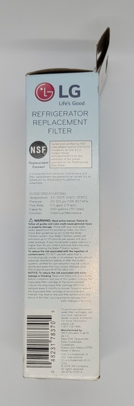 LG LT700P Refrigerator Replacement Filter 6 Month 200 Gallon gallery