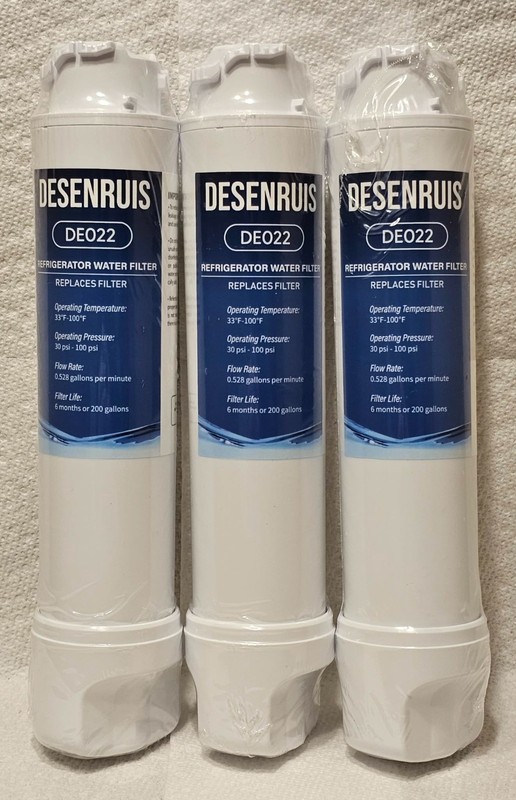 Desenruis DE022 Water Filter Replacement EPTWFUO1 Puresource Ultra II / Set of 3