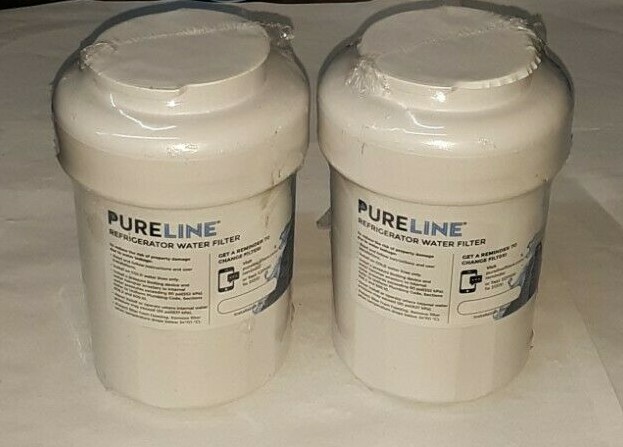 2 filter lot PURELINE REPLACEMENT REFRIGERATOR WATER FILTER PL-100-S 300 GAL sld