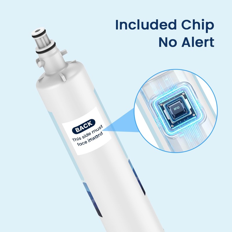 MARRIOTTO Replacement for GE RPWFE, RPWF Builtin CHIP Refrigerator Water Filt... gallery