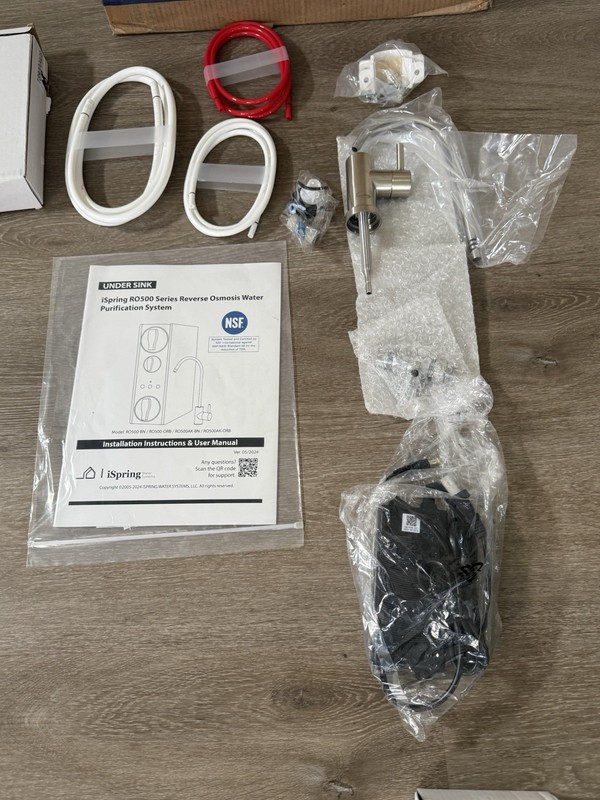 NEW RO500AK-BN Reverse Osmosis Water Filter, NSF 58 Certified, 500 GPD Tankless gallery