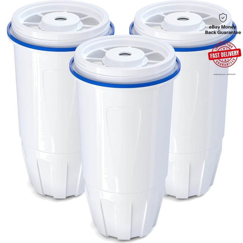 Multi-Stage Carbon Fiber Filters for Zero Pitcher – Pack of 3 – Fast Filtration