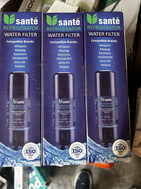 Lot of 3 – Sante’ Water Filters Kenmore 46 – 9930 Replacement Water Filters