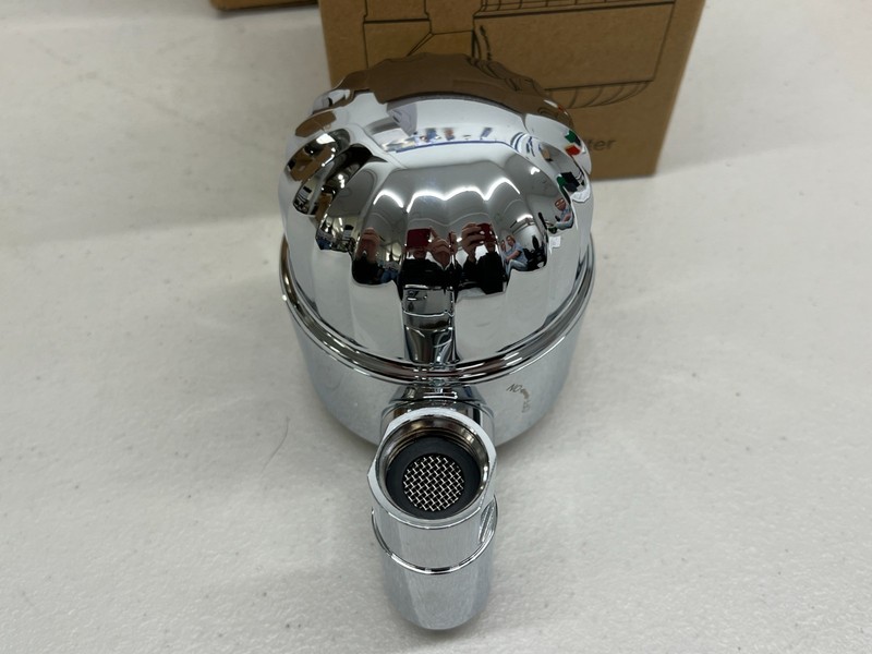 LOT OF 2 - Generic Chrome Shower Head Filters gallery