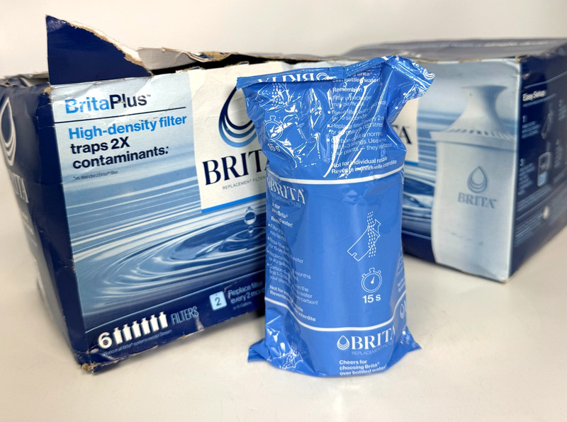 2 Pack Brita BritaPlus Replacement Water Filter - 12 Filters *NEW Damaged Box* gallery