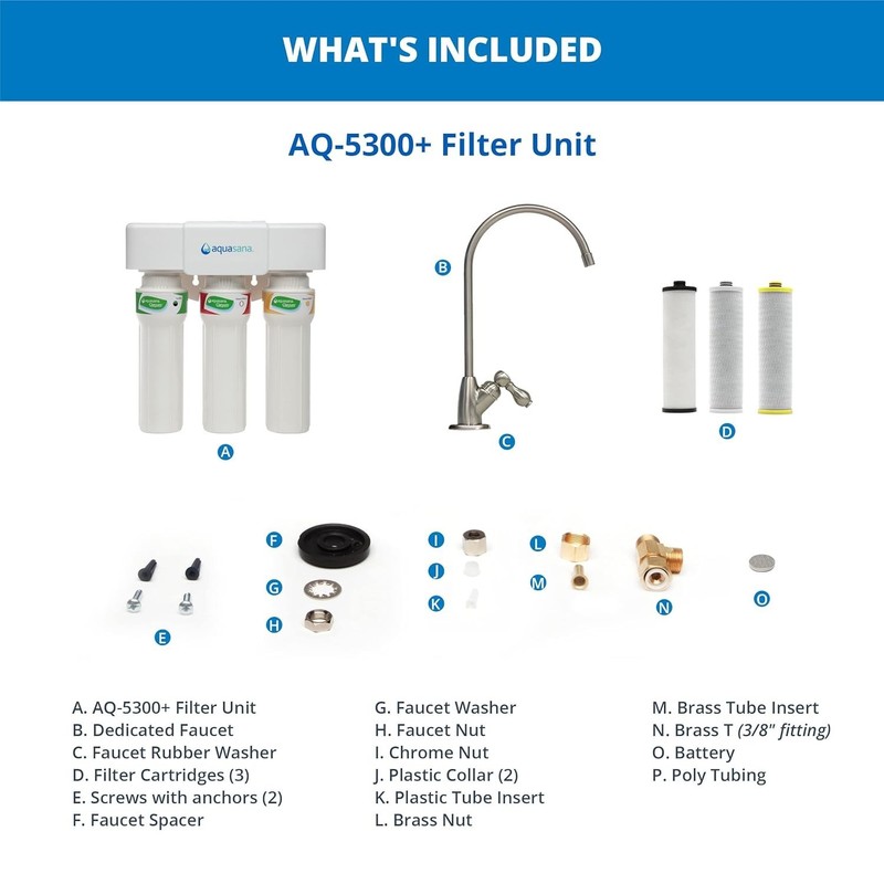 Under Sink Water Filter System - Reduces PFAS, Lead, & Chlorine in Drinking W... gallery