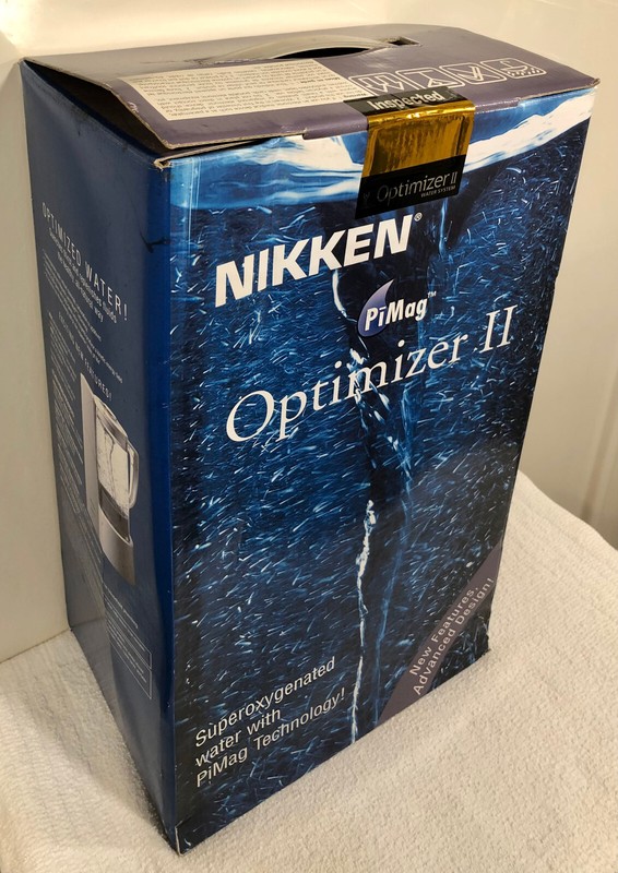 🎁 Nikken Pimag Optimizer II Water System 1359 w/Pi Ring 1358 ~ Aqua Pour 🎁