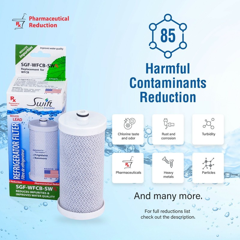 Frigidaire WFCB WF1CB 469906 Comparable Refrigerator Water Filter SGF- WFCB 2Pck gallery