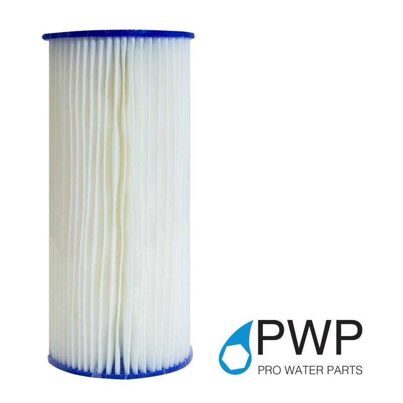 Pleated Poly Water Filter Cartridge 10x4.5" 50 Micron 20 Pack gallery
