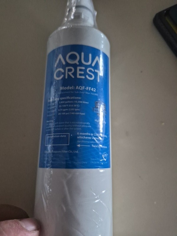 ** ** Aqua Crest AQF FF33B water filter . Free shipping included