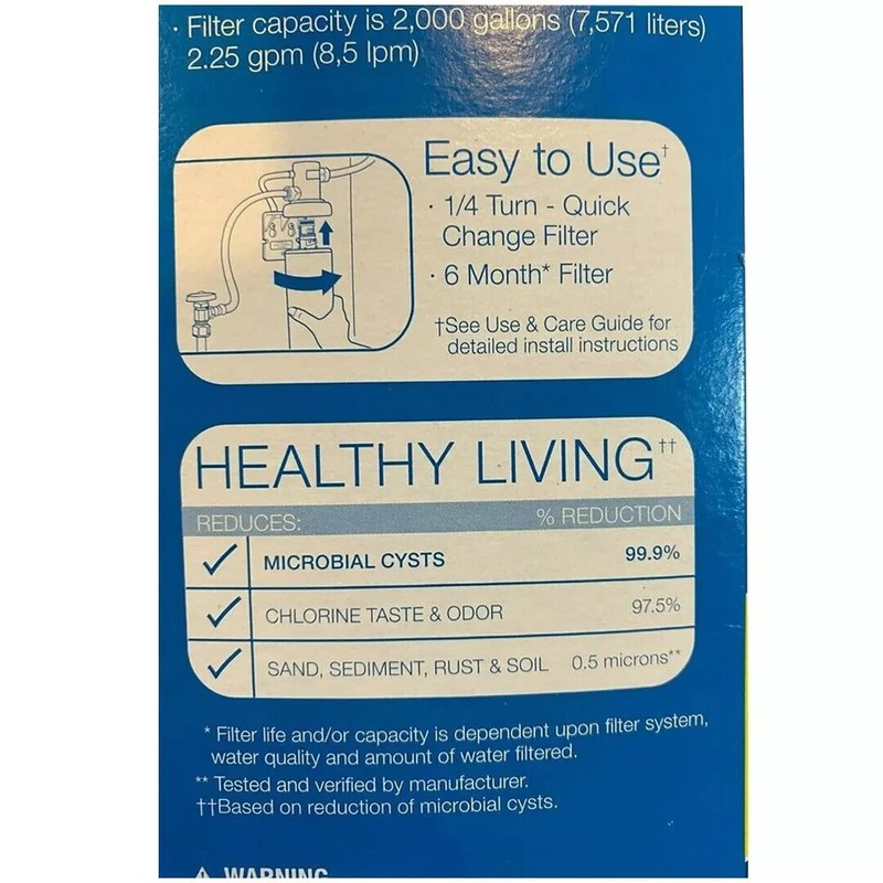 3M Filtrete Quick Change Advanced Under Sink Replacement Model 3US-PF01 gallery