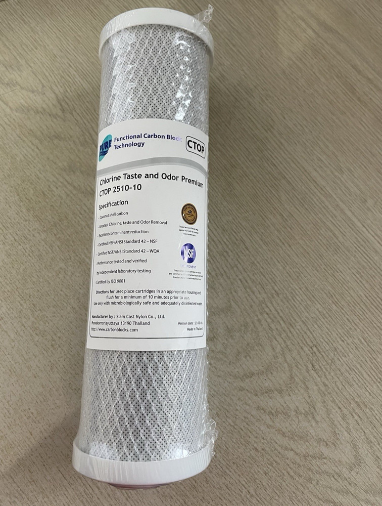 New CTOP Chlorine Taste & Odor Premium Filter CTOP 2510-10 Certified ISO 9001