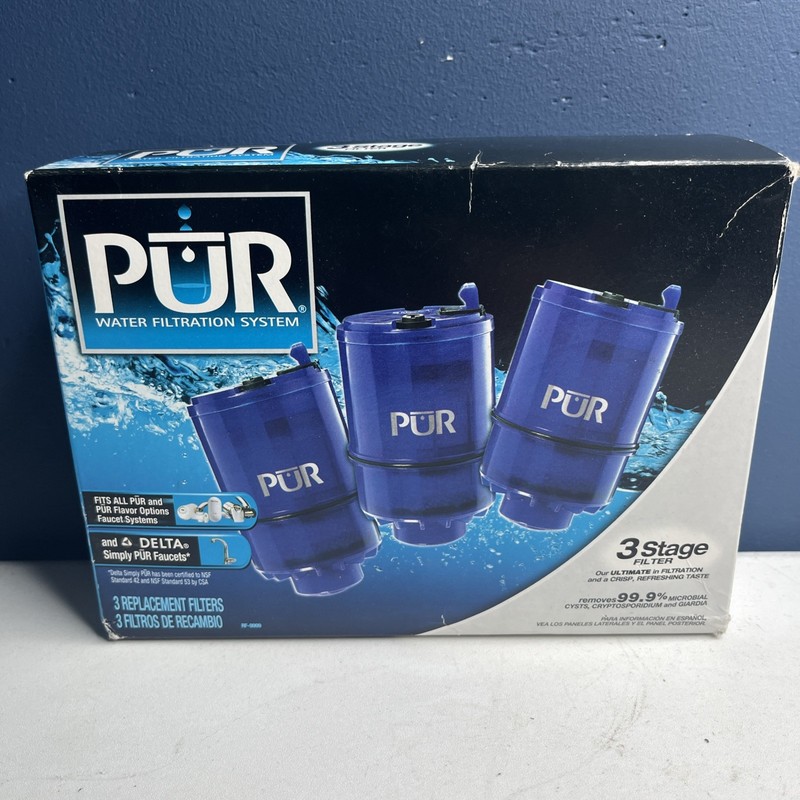 PUR Maxion Great Taste Faucet Mount Replacement Filters 3 Pack Brand New Sealed