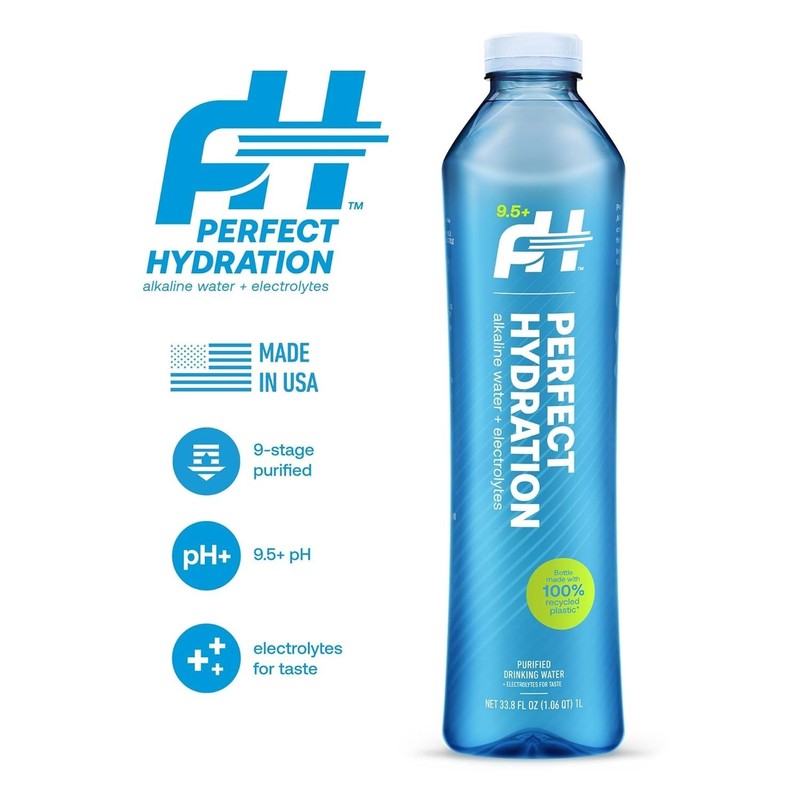 Crystal Clear 9x Purified Alkaline Water - 36 Count of 1L Bottles - Eco Friendly gallery