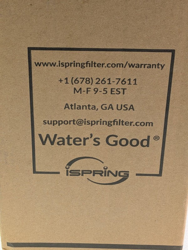 iSpring F4-CUA4 4-Stage Filter Replacement Pack CU-A4 UF Sediment Carbon KDF