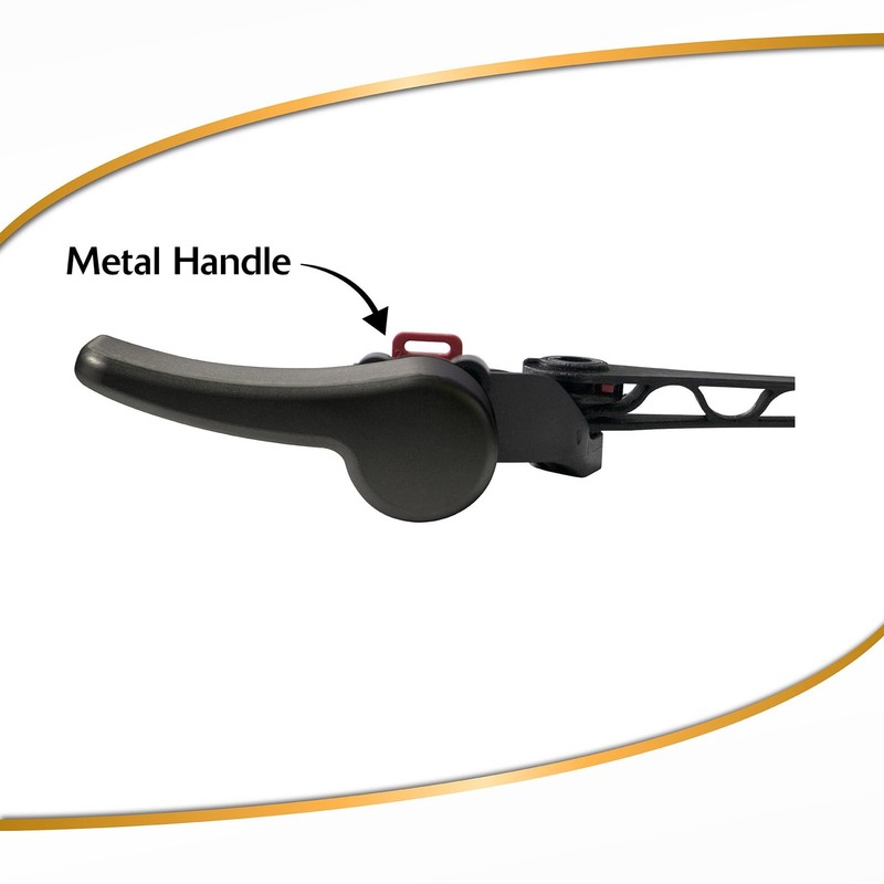 Toilet Handle, Matte Black- Metal Handle - Tank Lever - Universal to Fit Fron... gallery