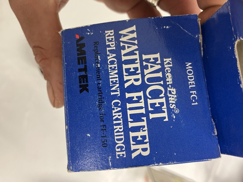 Ametek Model FC-1 Faucet Water Filter Replacement Cartridge For Model FF-150 gallery
