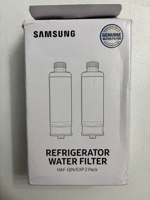 For Samsung Genuine Refrigerator Water Filter HAF-QIN/EXP 2 Pack DA97-17376B