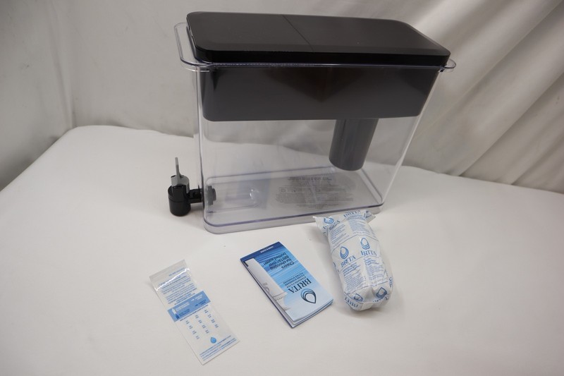 Brita XL 27-Cup UltraMax Filtered Water Dispenser W/STANDARD FILER – BLACK (NEW)