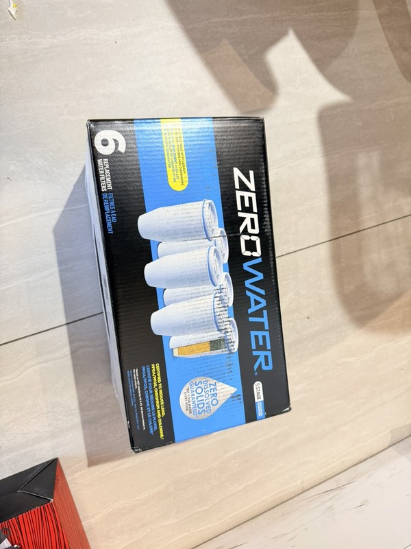 6 Pack Culligan Zero Water Filter 5 Stage Advanced Filtration ZR-006 Replacement