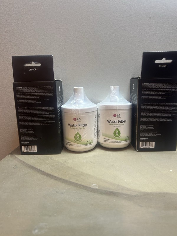 LG Water Filter Cartridge LT500P 6 Month 500 Gallon Capacity BRAND NEW!