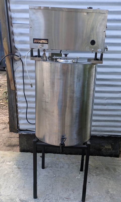 Durastill 4696 Automatic Water Distiller 12 GPD With 25 Gal Storage Tank 110 V