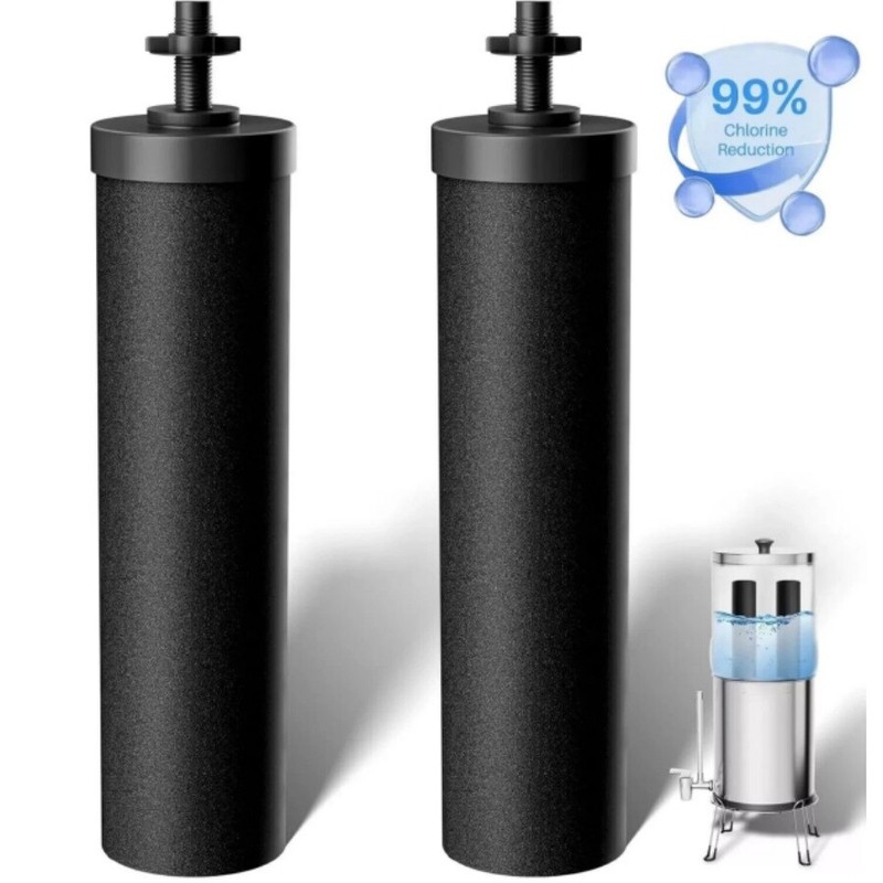 2 pcs Water Filters Replacement for Black Berkey BB9-2 Purification Elements NEW