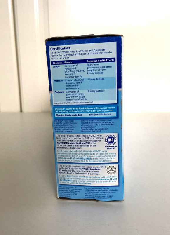 5 pk Genuine Brita Standard Replacement Water Filters for Pitchers & Dispensers gallery