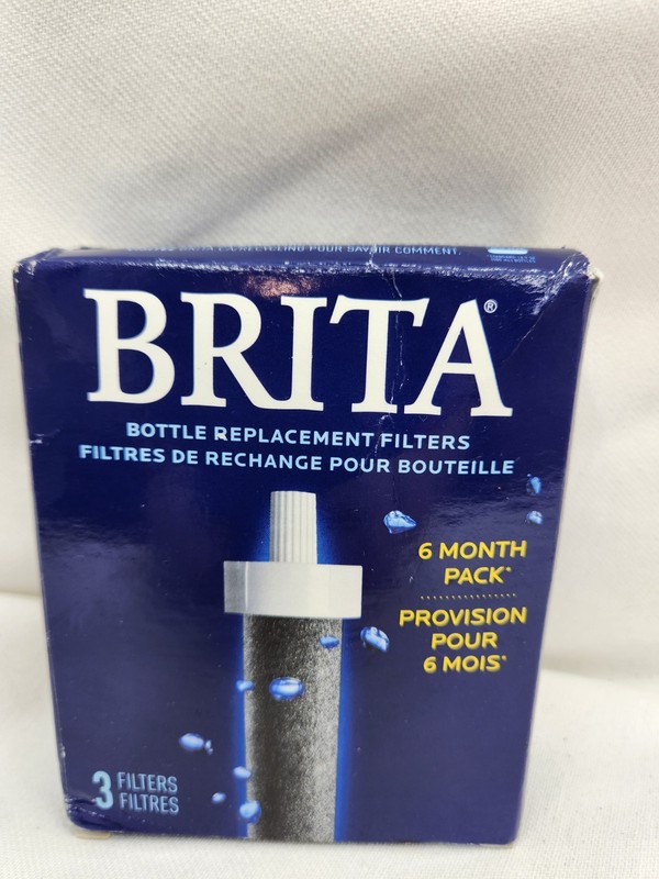 NEW Brita Water Bottle Replacement Filters 3 Pack 6 Month Supply FREE SHIPPING