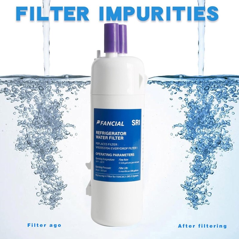 6 Month / 200 Gallon Capacity Replacement Water Filter (NSF43, NSF53, NSF401) gallery