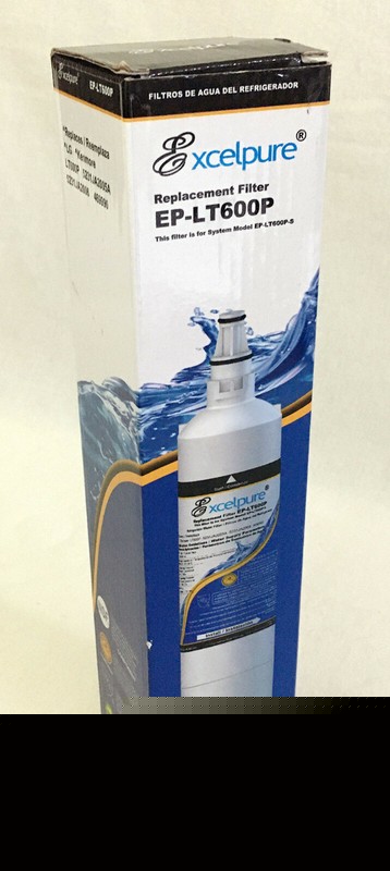 Excelpure EP-LT600P Refrigerator Replacement Filter LG/Kenmore NEW
