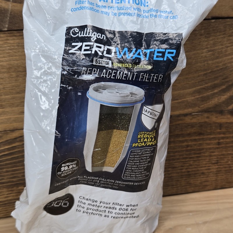 Zero Water ZeroWater 5 Stage Replacement Filters – ZR-006 – New In Pkg