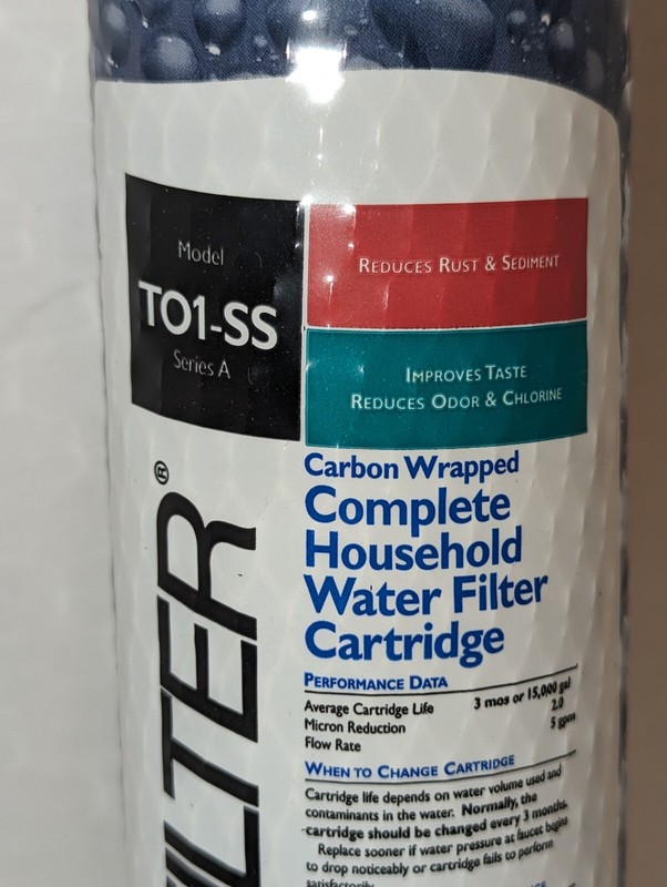 Omnifilter T01-SS Series A Household Carbon Wrapped Filter gallery