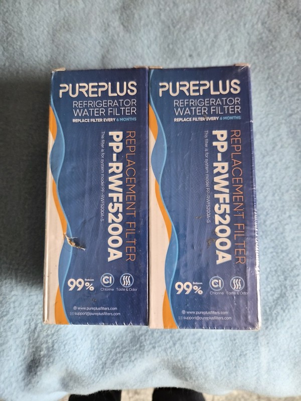 PurePlus PP-RWF5200A Replacement Refrigerator Water Filters 2 Pack