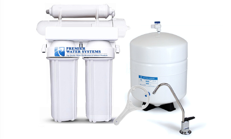 Home Pure RO REVERSE OSMOSIS DRINKING WATER FILTERS SYSTEM 4 STAGE 100 GPD