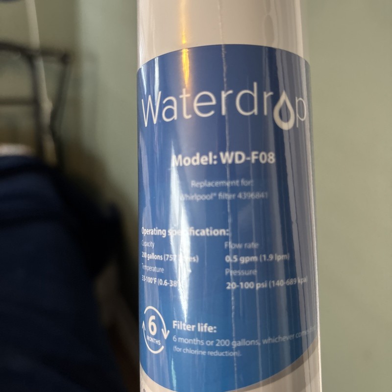 3 Pack of Waterdrop Filters Model WD-F08 | New Sealed