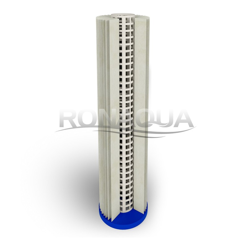 2 Big Blue Pleated Washable (5 Micron) Sediment Filters 20" Big Blue Housing gallery