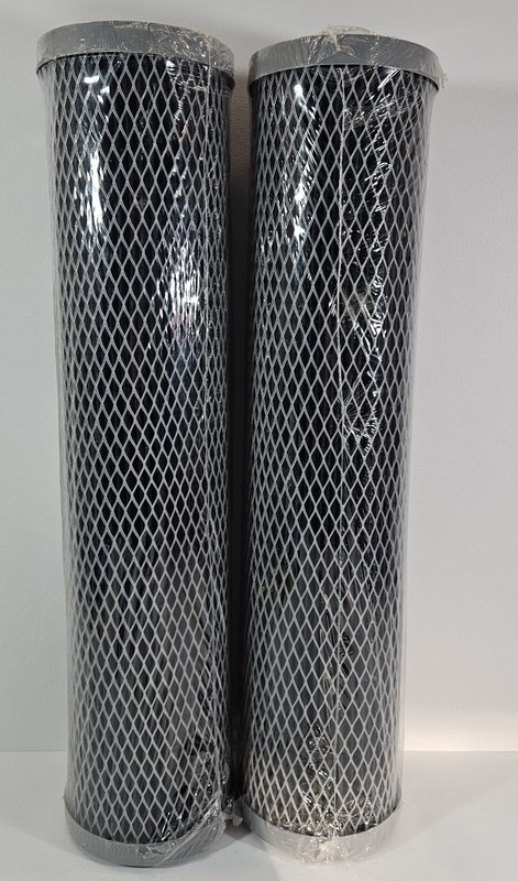 Lot of 2 Pentair Pentek NCP-20BB Big Blue Carbon Water Filters 20-inch Sealed gallery