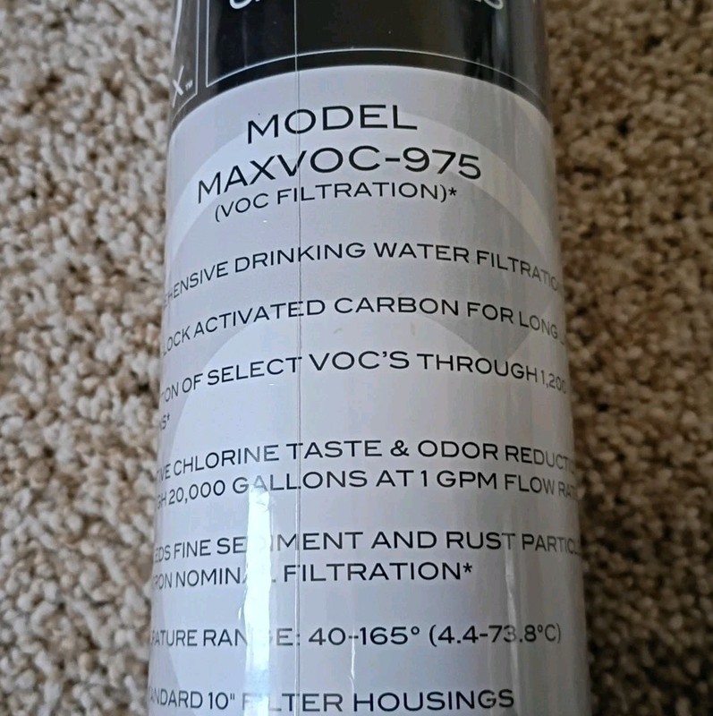 Watts Premier 5 Micron Carbon Block Filter Removes Chlorine, Bad Tastes Odors gallery