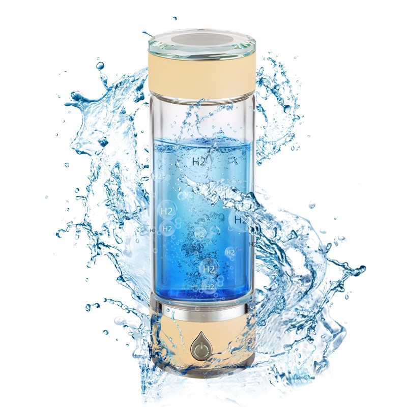 Hydrohealth Hydroh Hydrogen Water Bottle Generator, Portable and Rechargeable...