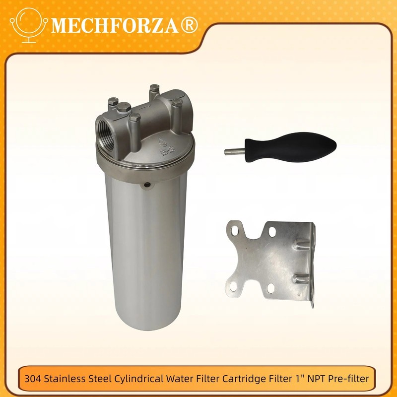 Cartridge Filter Water Purification 1″ NPT *10″ Pre-filter 304 Stainless Steel