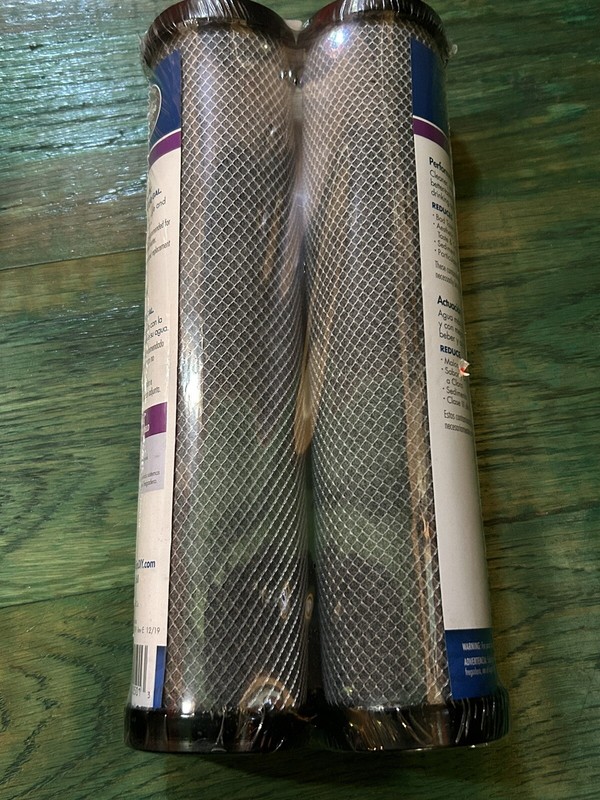 4 Pack Culligan D-10A ~ 10 Inch Under Sink Carbon Water Filter 5 Micron Standard gallery