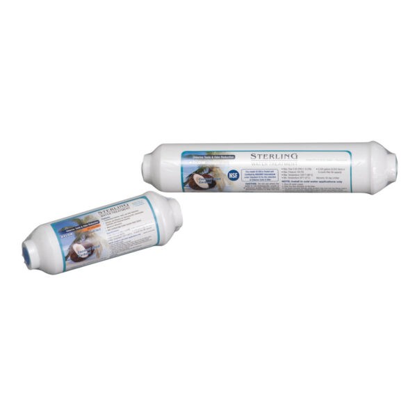Sterling Water Inline Carbon Filter Cartridge w/1/4in QC in/out – IC10Q