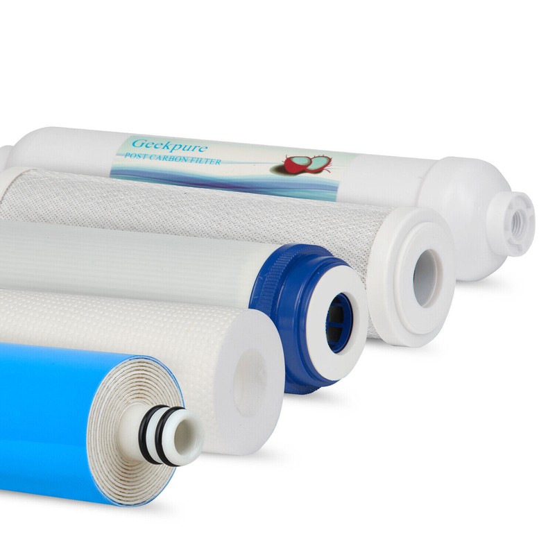 Geekpure 5 Stage Reverse Osmosis RO Water Filter System - Free 7 Filters 75GPD gallery