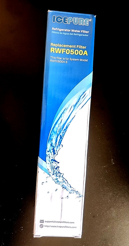 IcePure RWF0500A Refrigerator Water Filter Whirlpool Kenmore 4396508 EDR5RXD1