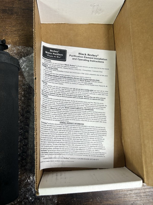 BERKEY Black Berkey Purification Elements, Pack of 2 gallery