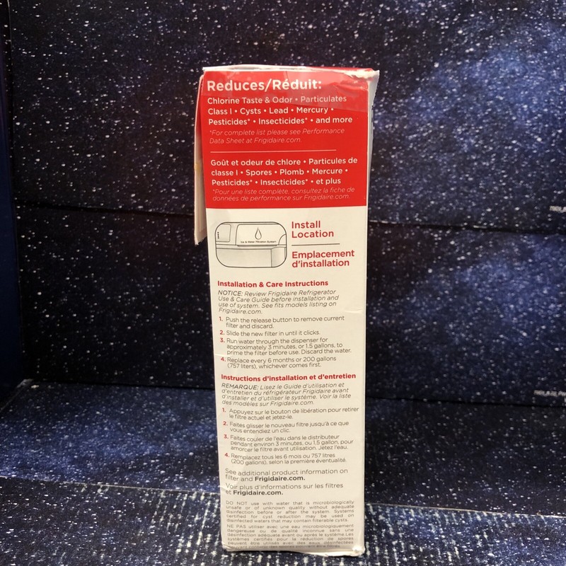 Frigidaire Fridge Water+Ice Filter PureSource2 WF2CB Open box, See pictures gallery